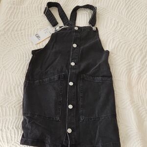 H&M Black Denim Kids Dress